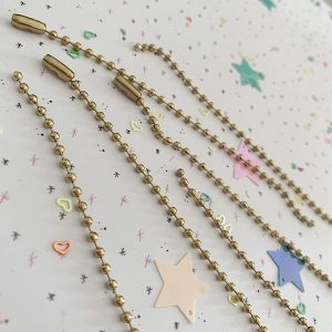 Cadena de bolitas "Dorado"