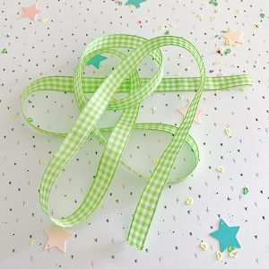 Lazo Vichy 10mm Verde