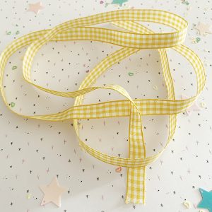 Lazo Vichy 10mm Amarillo