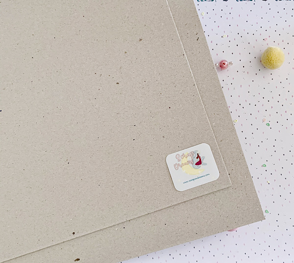 Cartón contracolado 2mm 30,5x30,5cm