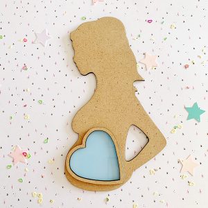 Embarazada con corazón