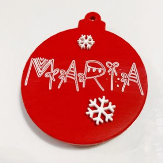 Bola Navidad Metacrilato Personalizada