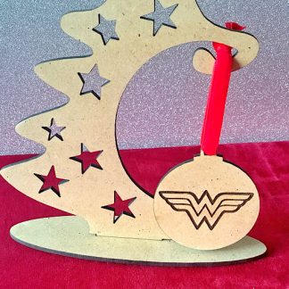 Bola Navidad Wonder Woman