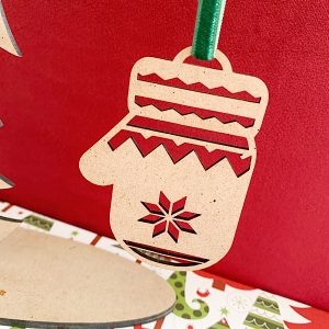 Bola Navidad Forma Manopla Navideña