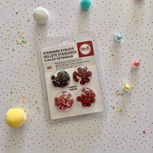 Eyelets Tonos Rojizos