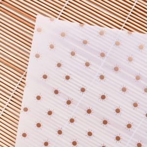 Vellum 12"x12" Soles foil Rose Gold Aloha de Mintopía