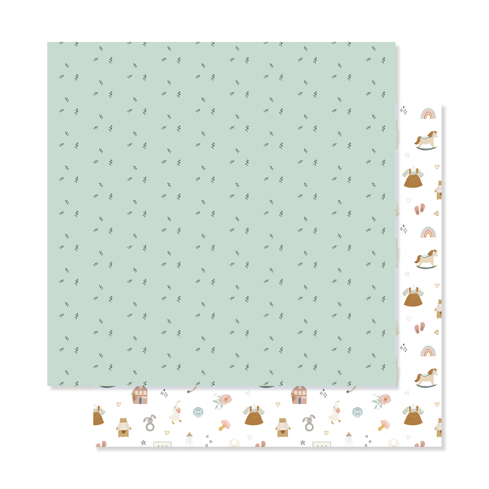 Colección Baby M Lora Bailora de 36 papeles una cara de 30,5×30,5 cm - Imagen 13