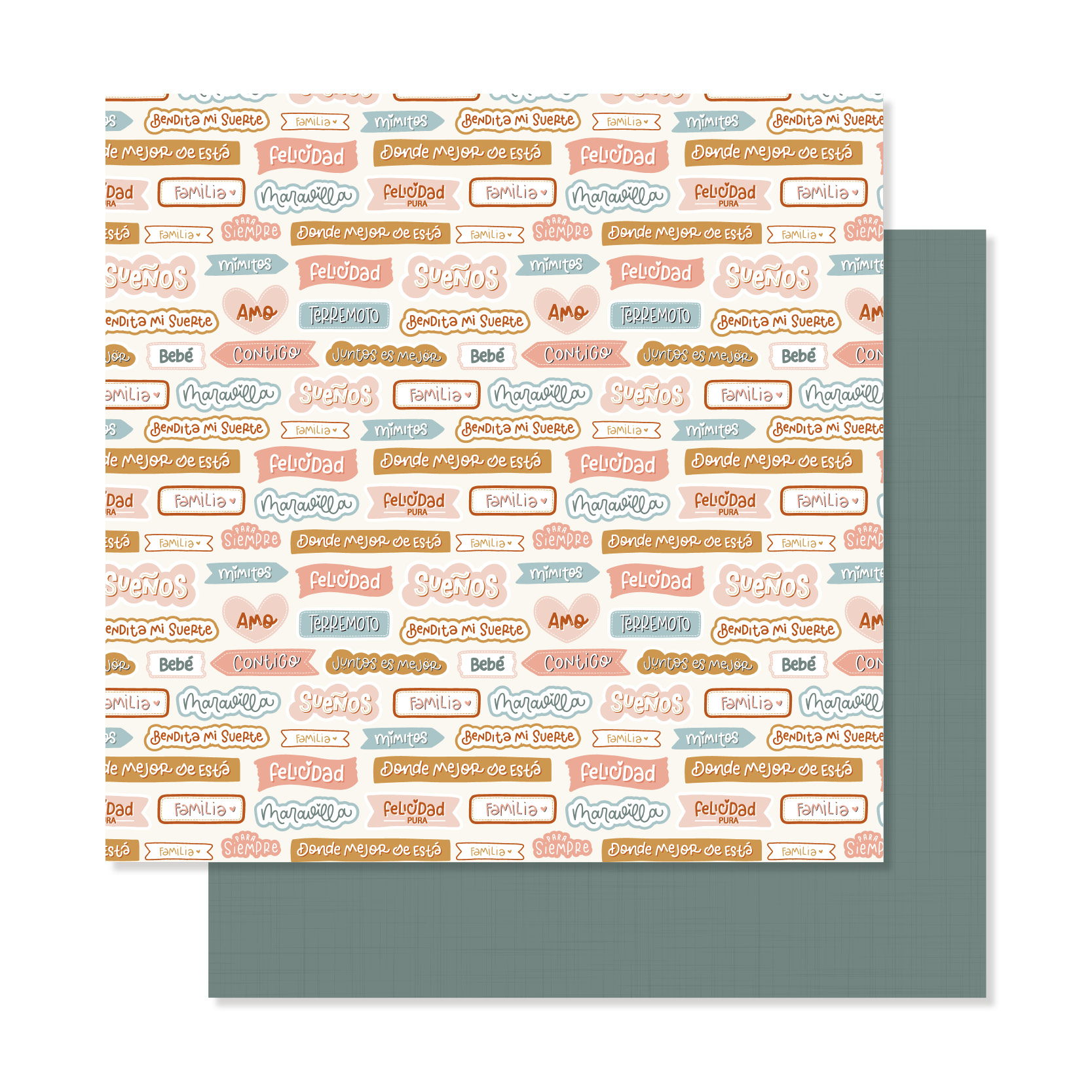 Colección Baby M Lora Bailora de 36 papeles una cara de 30,5×30,5 cm - Imagen 9