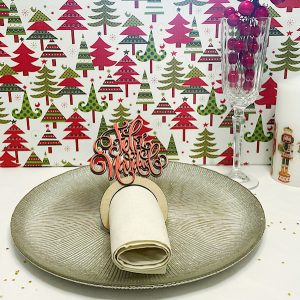 Servilletero Feliz Navidad